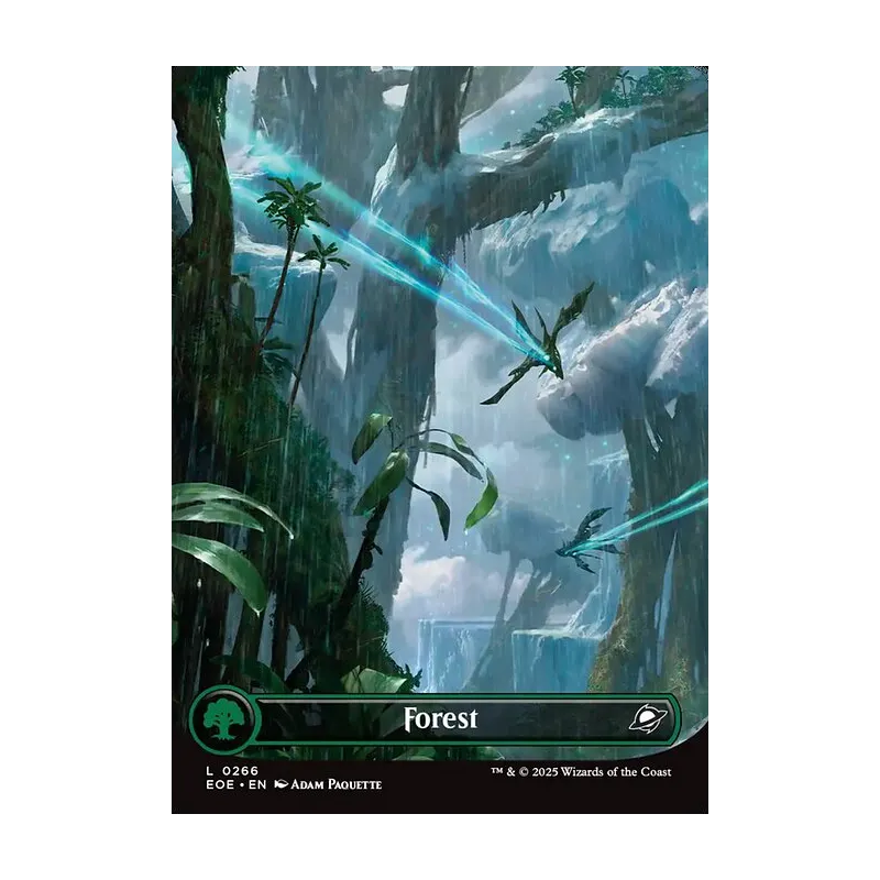 Forest (0266) (Borderless) - Edge of Eternities (Near Mint)