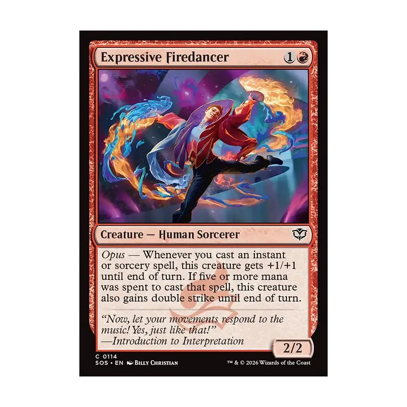 Expressive Firedancer - Secrets of Strixhaven (Near Mint)
