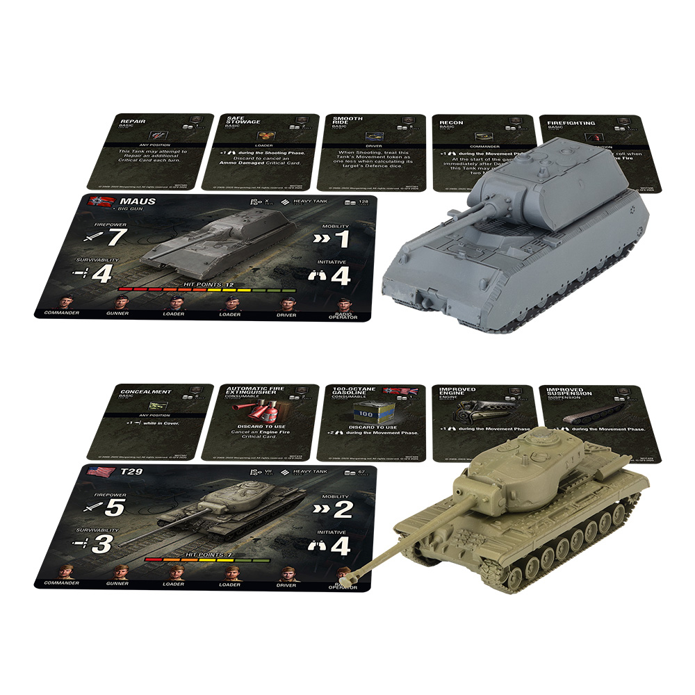 World of Tanks: Starter Set (Maus, T29, IS-3, Centurion)