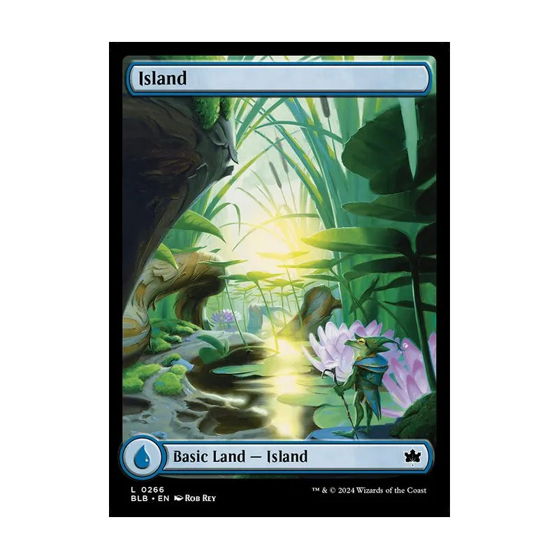 Island (0266) - Bloomburrow (Near Mint)