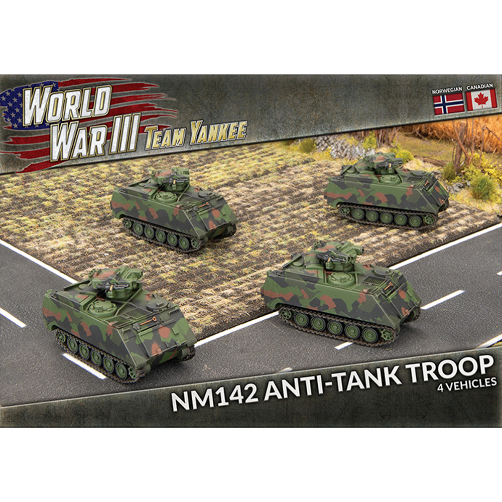 WWIII Team Yankee: Norwegian/Canadian - NM142 Anti-Tank Troops