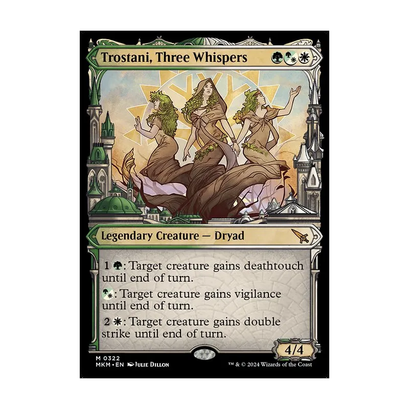 Trostani, Three Whispers (Showcase) (0322) - Murders at Karlov Manor (Near Mint)