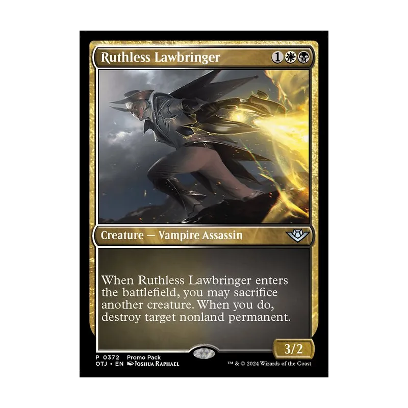 Ruthless Lawbringer - Outlaws of Thunder Junction (Near Mint)
