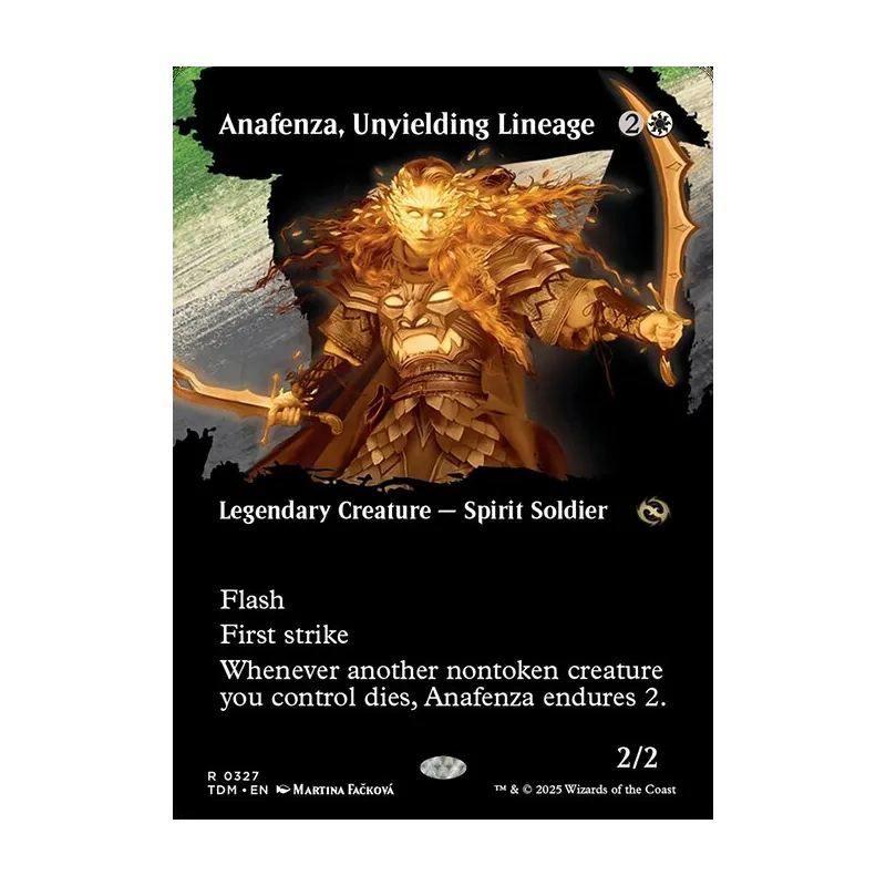 Anafenza, Unyielding Lineage (Borderless) - Tarkir: Dragonstorm (Near Mint)