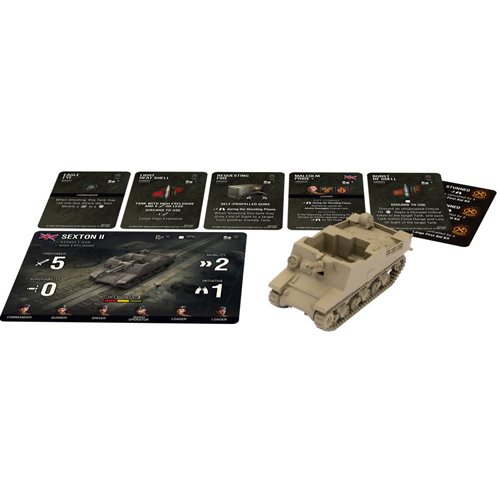 World of Tanks: W8 British - Sexton II