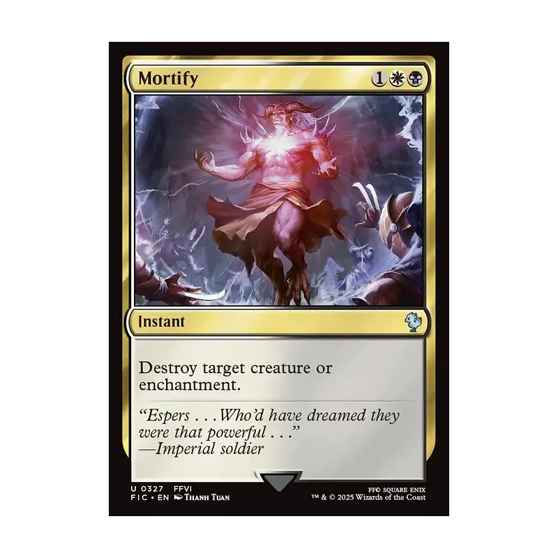 Mortify - Final Fantasy Commander (Near Mint)