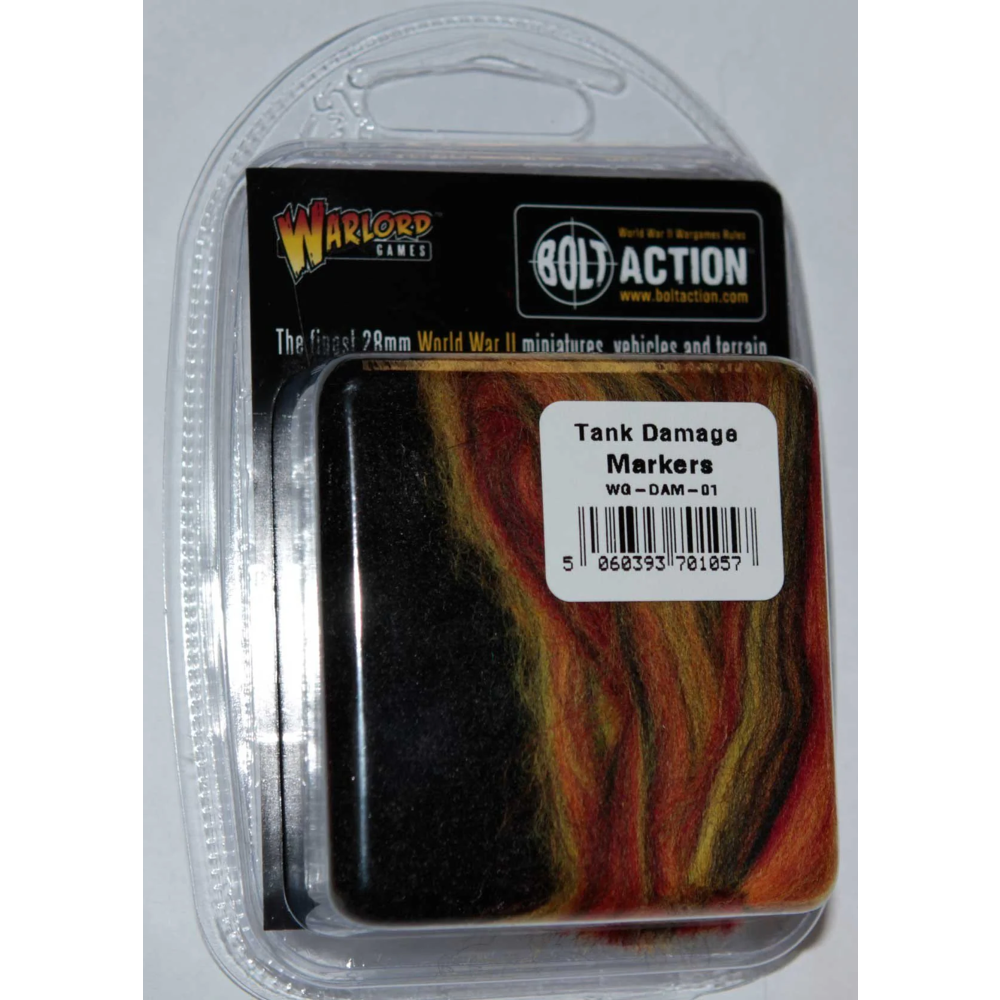 Bolt Action 3E: Tank Damage Markers (Preorder)