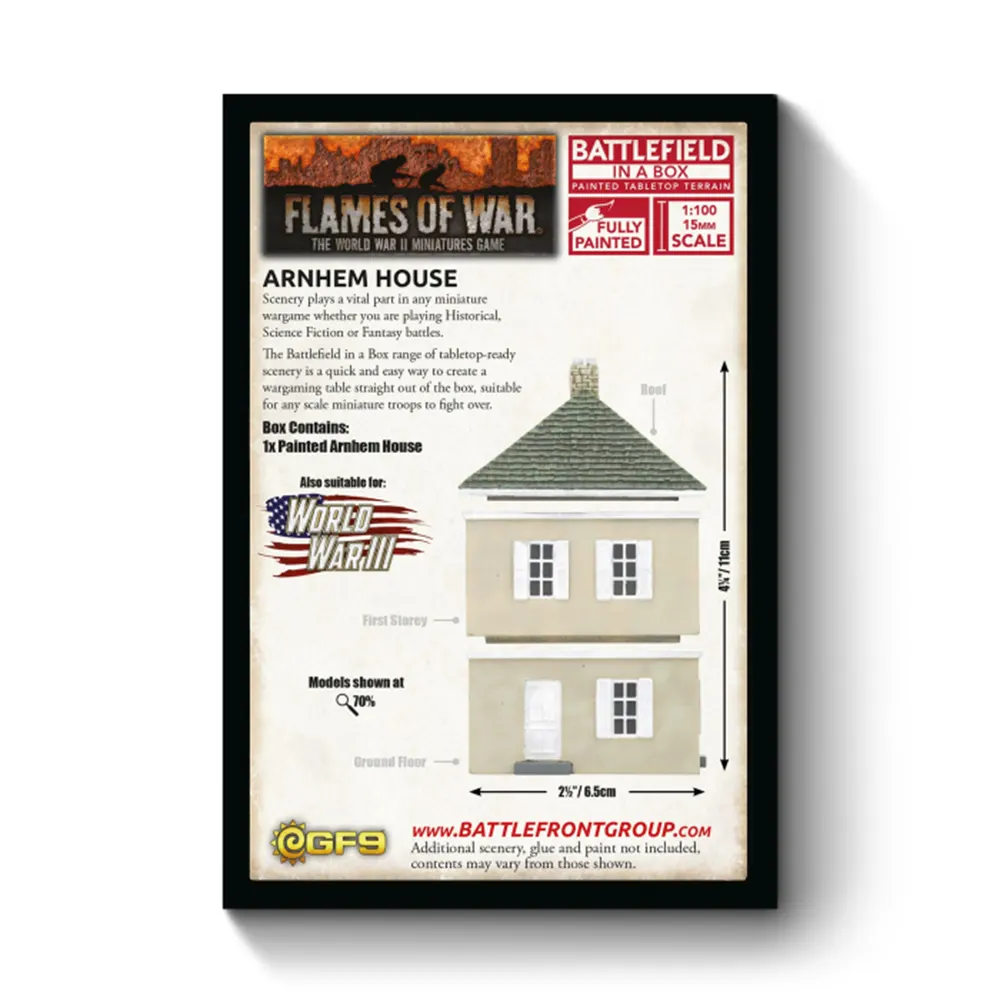 Battlefeild In A Box: European House - Arnhem (Preorder)