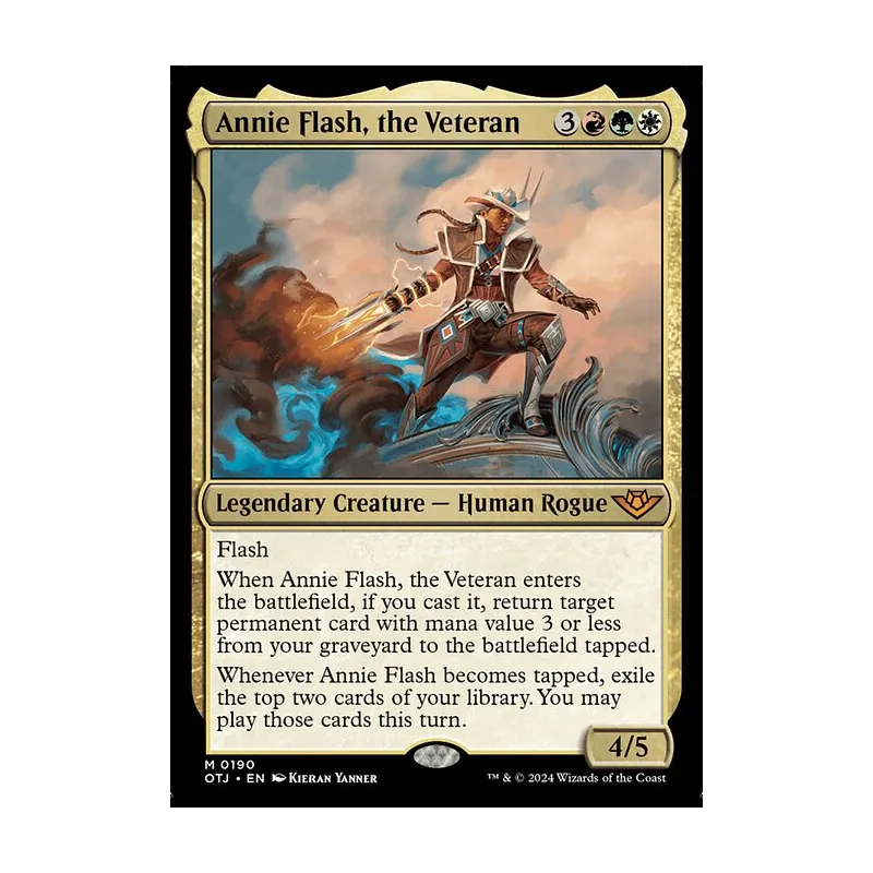 Annie Flash, the Veteran - Outlaws of Thunder Junction (Near Mint)