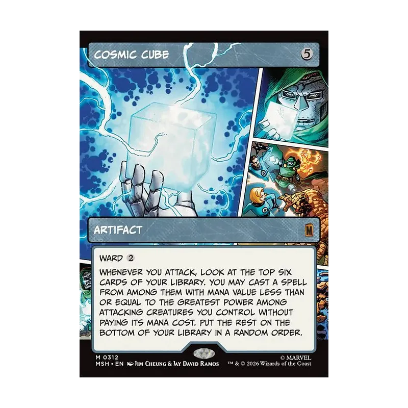 Cosmic Cube (Borderless) (0312) - Marvel Super Heroes (Near Mint)