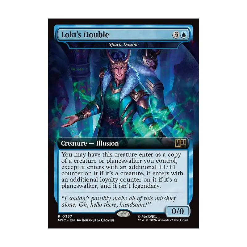Loki's Double / Spark Double (Extended Art) - Marvel Super Heroes Commander (Near Mint)
