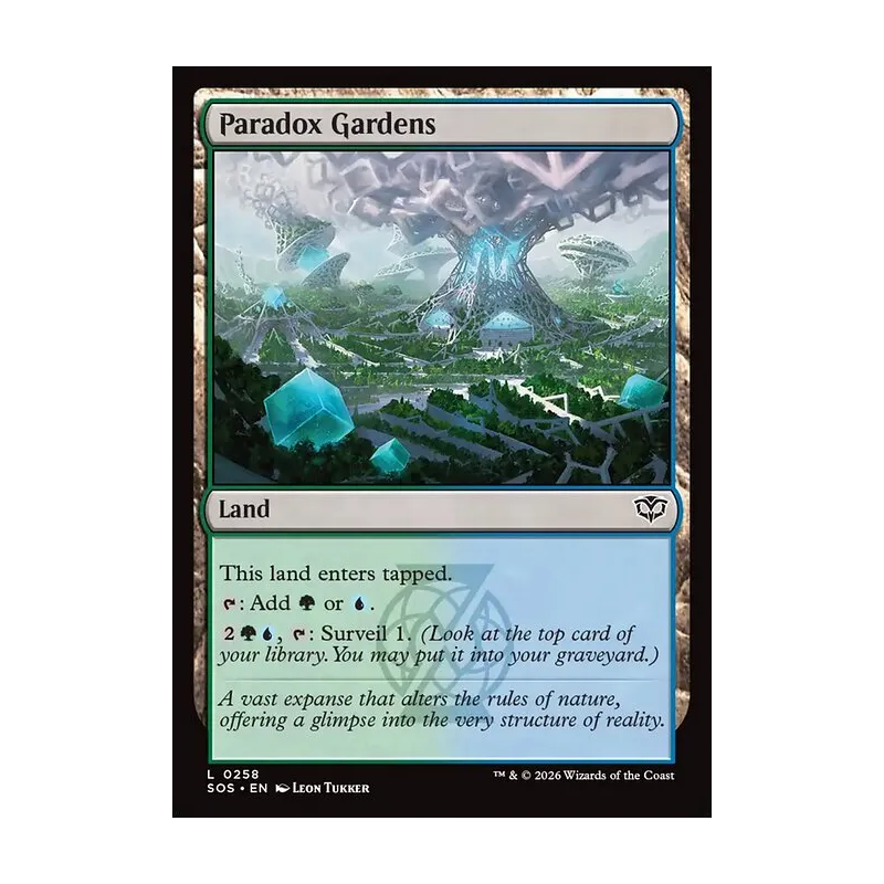 Paradox Gardens - Secrets of Strixhaven (Near Mint)
