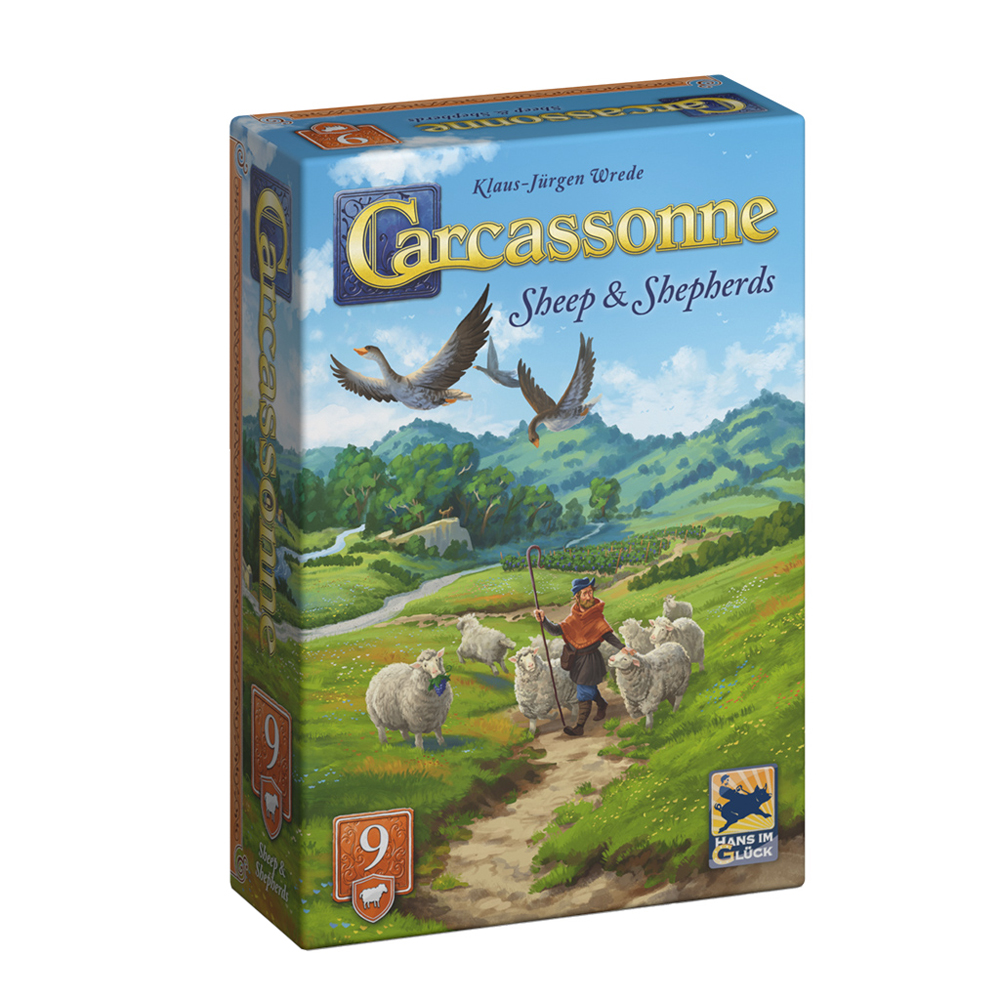 Carcassonne Exp9 (V3.1): Sheep & Shepherds (New Arrival)