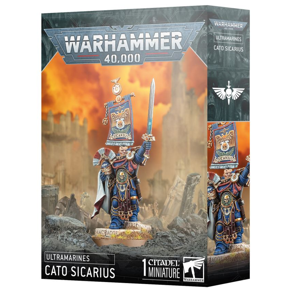 Warhammer 40K: Ultramarines - Cato Sicarius (Preorder)