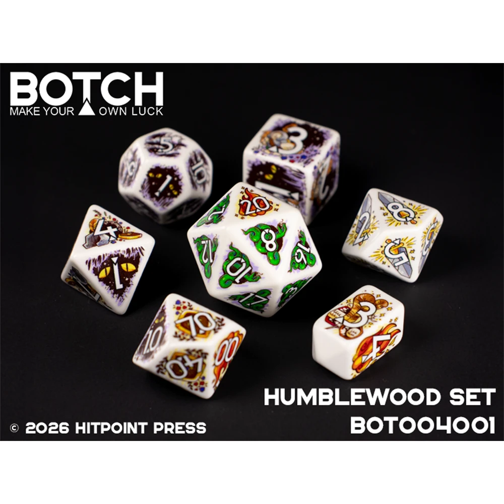 Botch Dice Set: Humblewood (7) (Preorder)