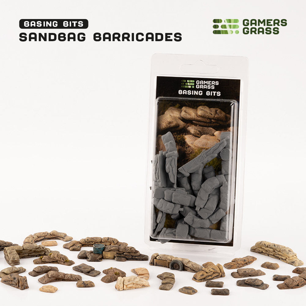 Basing Bits: Sandbag Barricades (Clearance)