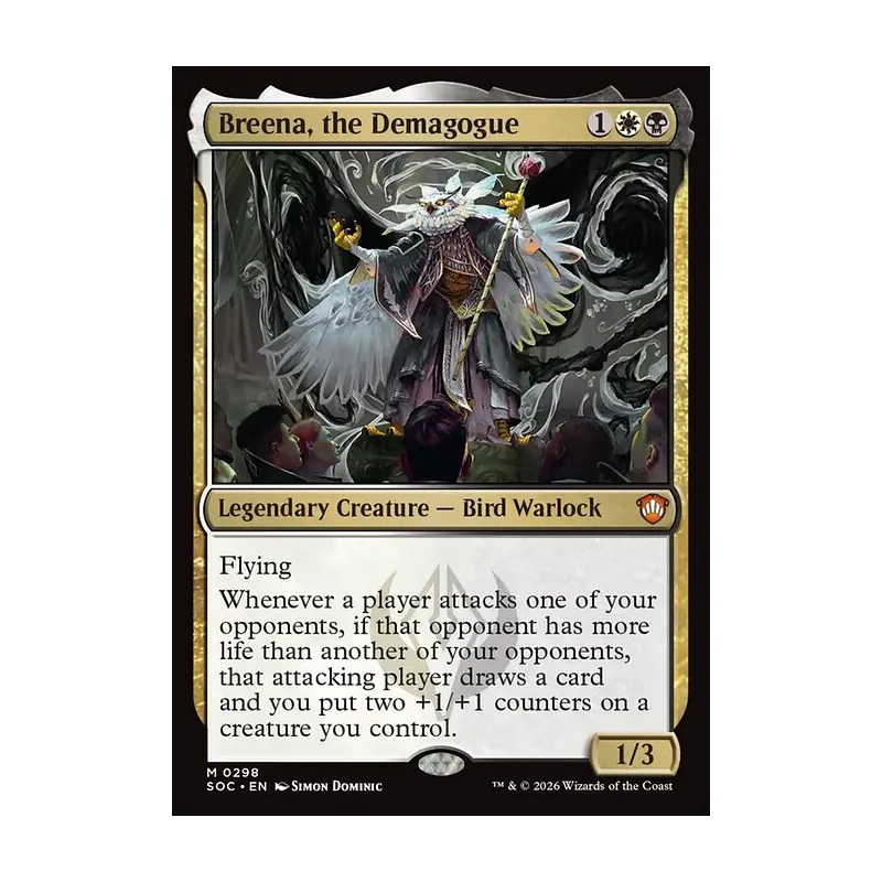 Breena, the Demagogue - Secrets of Strixhaven Commander (Near Mint)