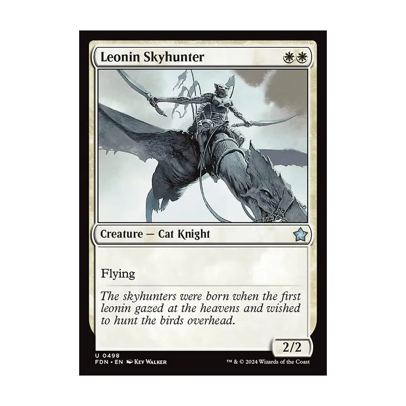 Leonin Skyhunter - Foundations (Near Mint)