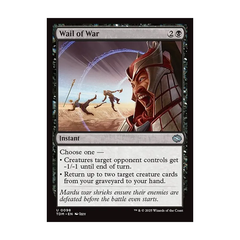 Wail of War - Tarkir: Dragonstorm (Foil Near Mint)
