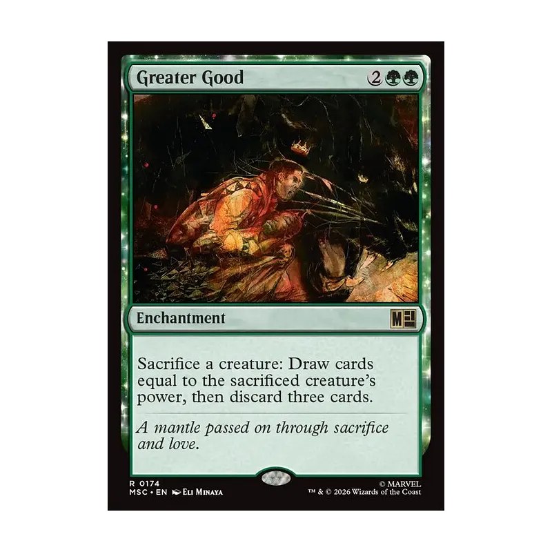 Greater Good (Surge Foil) - Marvel Super Heroes Commander (Foil Near Mint)