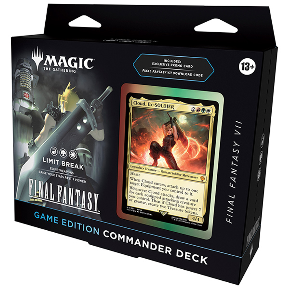 MTG: Final Fantasy FFVII Video Game Commander Deck - Limit Break (Preorder)
