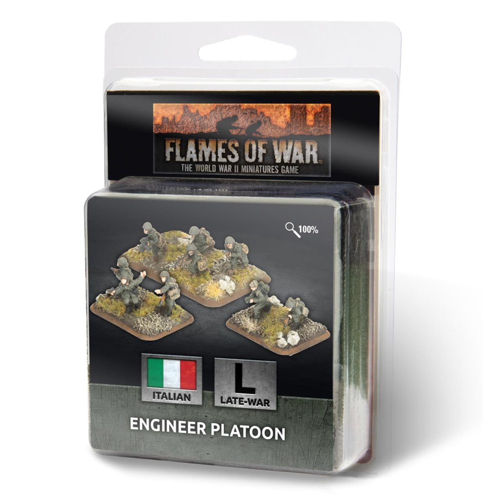 Flames of War WW2: Italian - Engineer Platoon