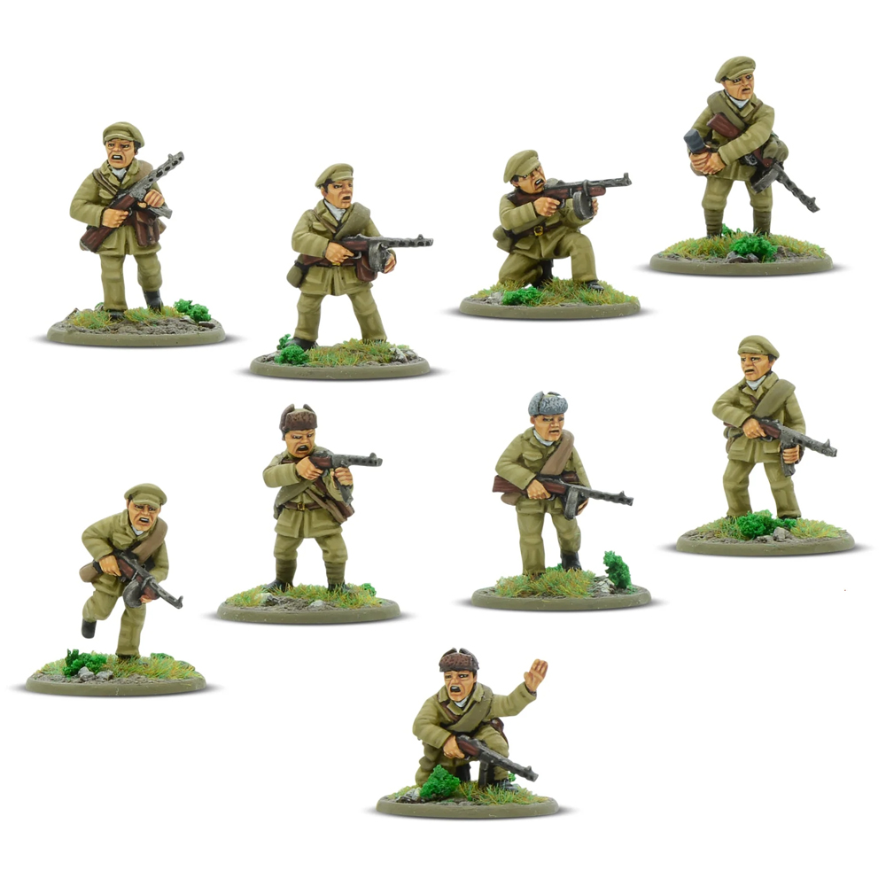 Bolt Action: Korean War - Chinese PVA SMG Squad (Last Chance)