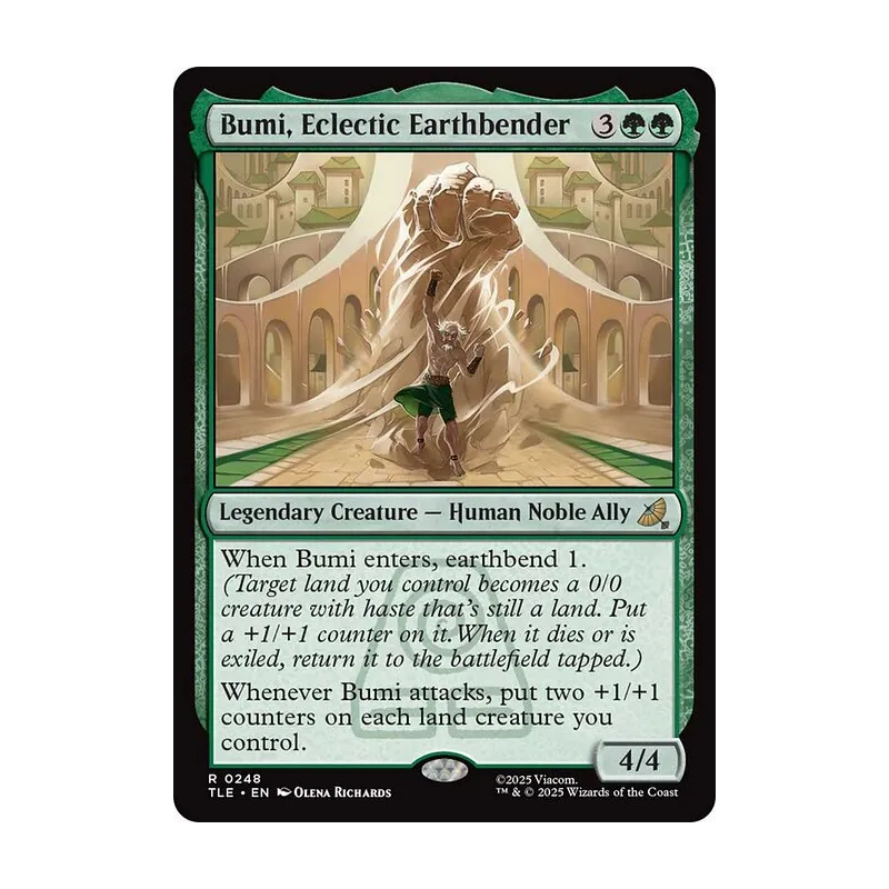 Bumi, Eclectic Earthbender - Avatar: The Last Airbender Eternal (Near Mint)