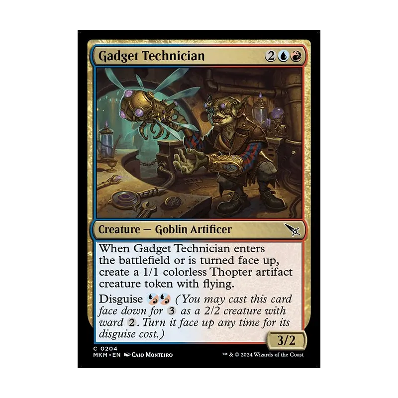Gadget Technician - Murders at Karlov Manor (Near Mint)