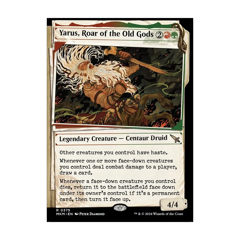 Yarus, Roar of the Old Gods (Showcase) - Murders at Karlov Manor (Near Mint)