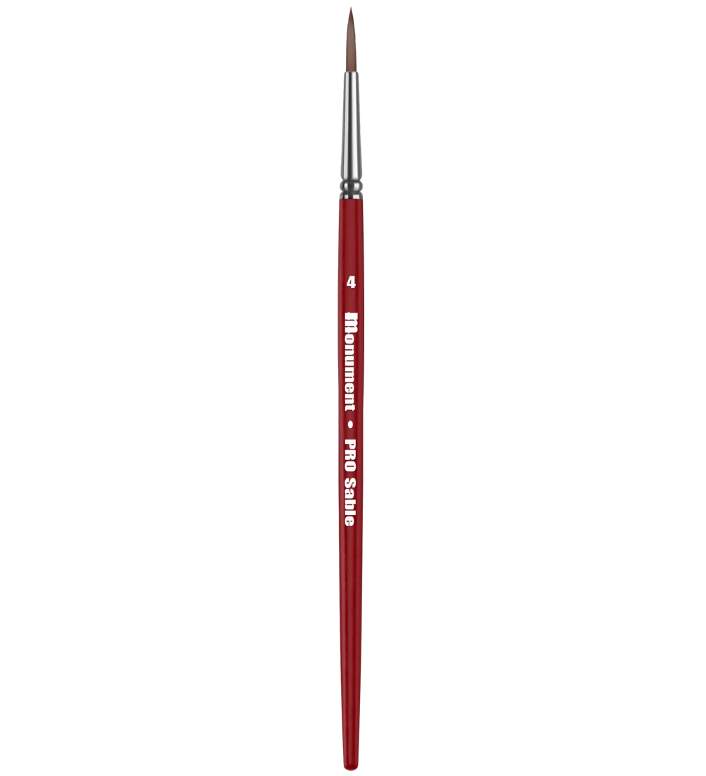Monument Hobbies: PRO Brush Sable #4 (Preorder)