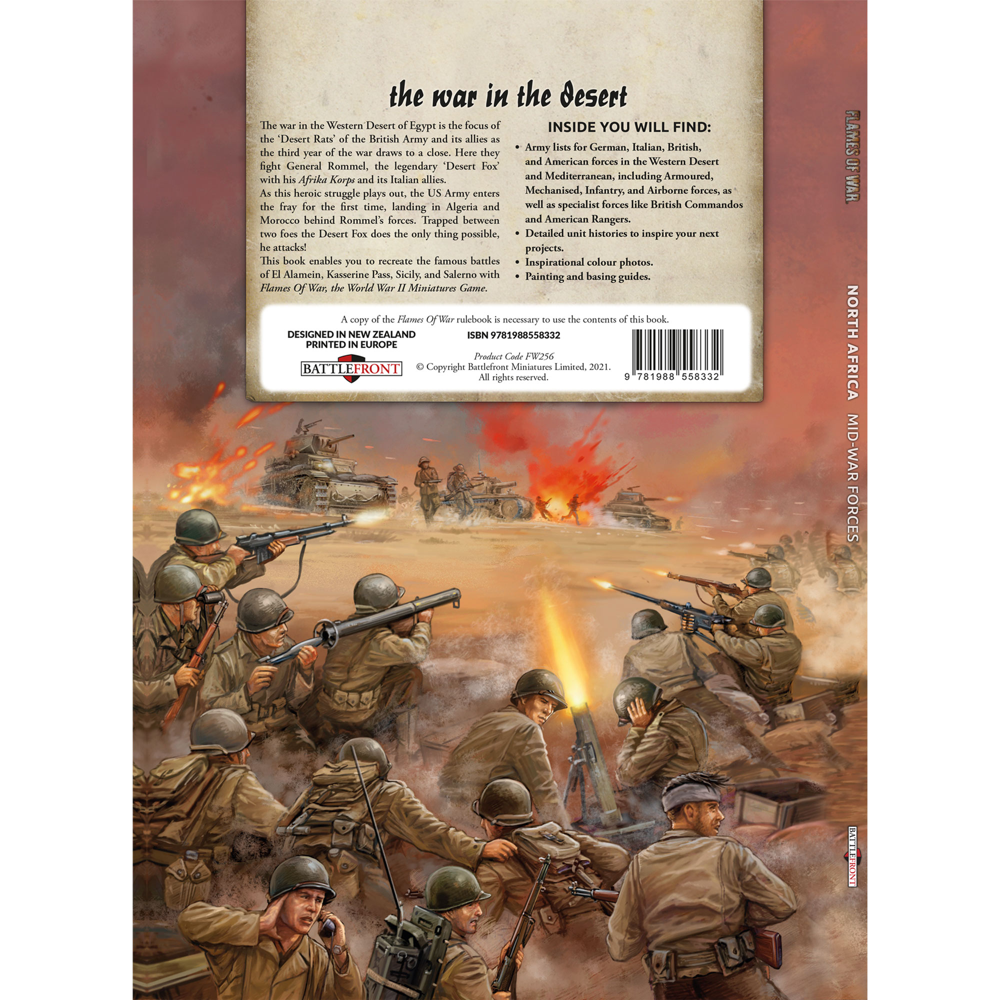 Flames of War WW2: North Africa - Mid-War Forces