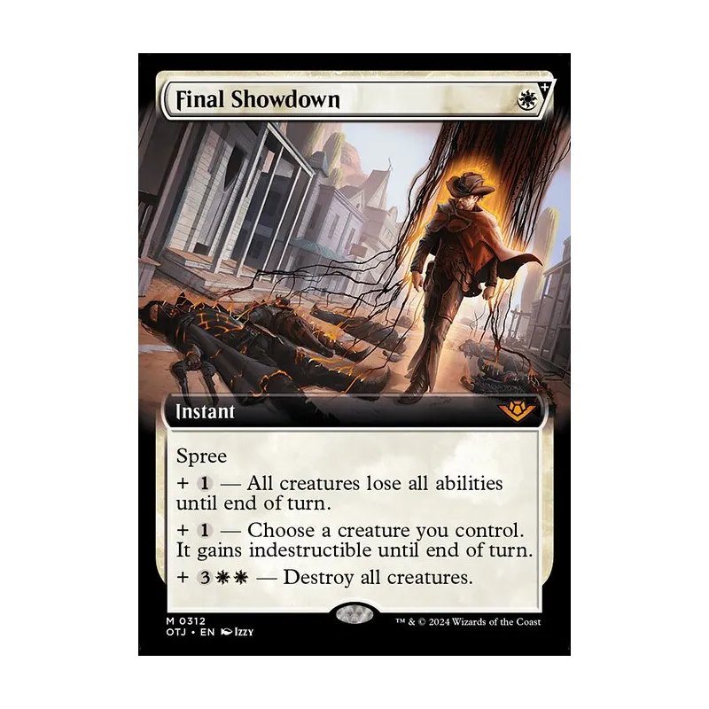 Final Showdown (Extended Art) - Outlaws of Thunder Junction (Near Mint)