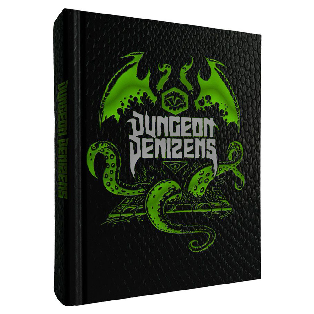 Dungeon Crawl Classics RPG: Dungeon Denizens - Limited Edition Reptile Skin Foil Cover Dungeon Crawl Classics RPG: Dungeon Denizens - Limited Edition Reptile Skin Foil Cover