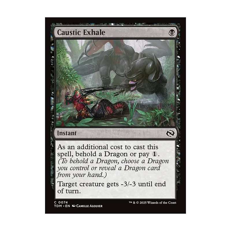 Caustic Exhale - Tarkir: Dragonstorm (Near Mint)