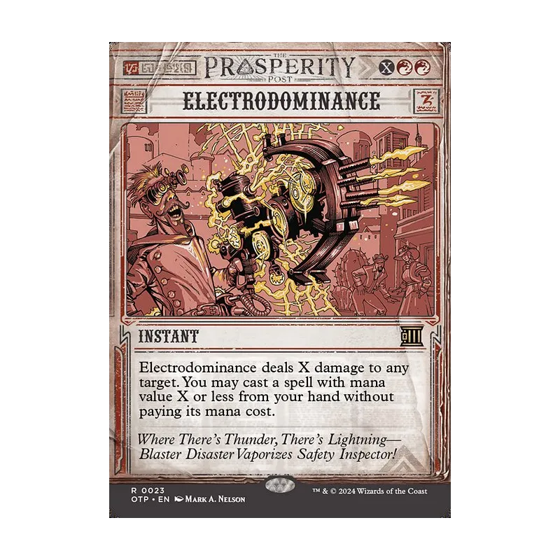 Electrodominance - Breaking News (Near Mint)