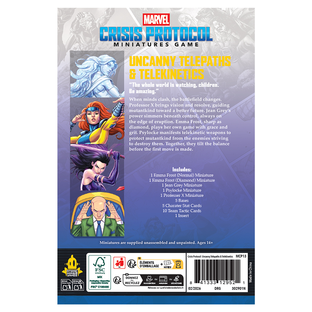 Marvel: Crisis Protocol - Uncanny Telepaths & Telekinetics (Preorder)