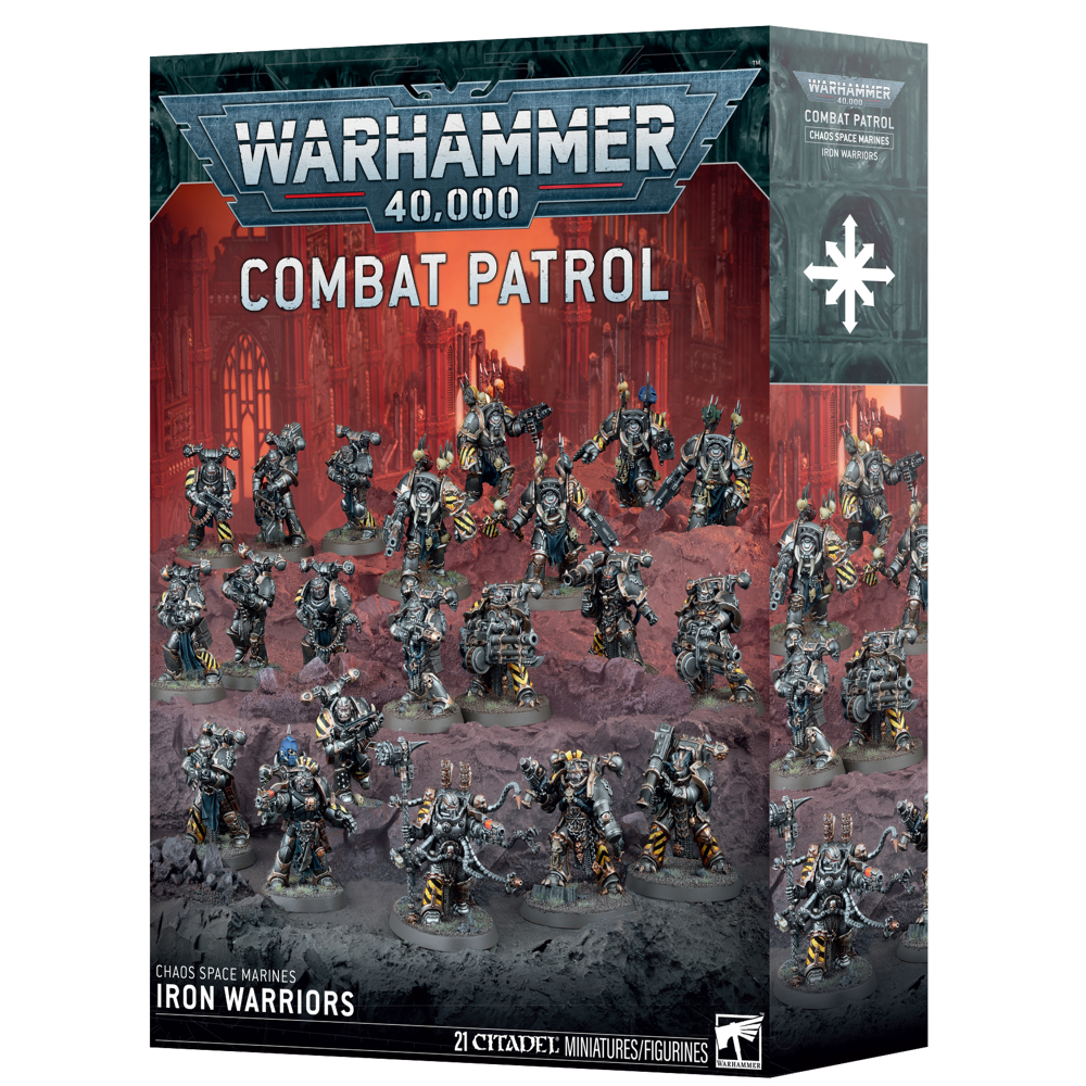 Warhammer 40K: Combat Patrol: Chaos Space Marines - Iron Warriors (Preorder)