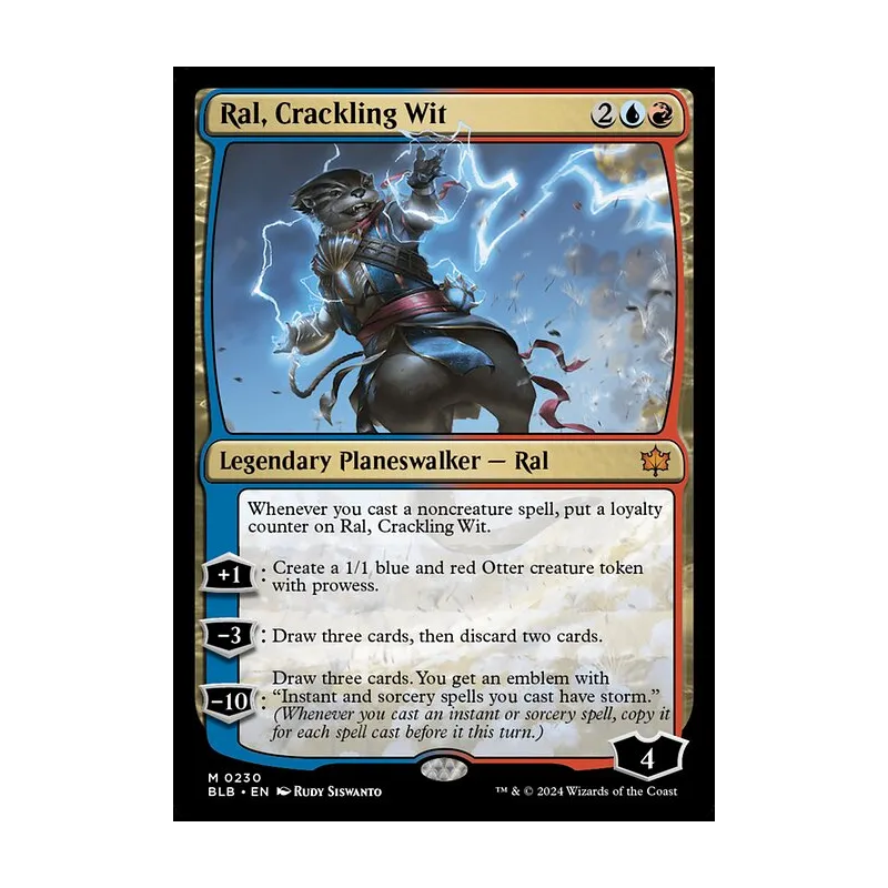 Ral, Crackling Wit - Bloomburrow (Near Mint)