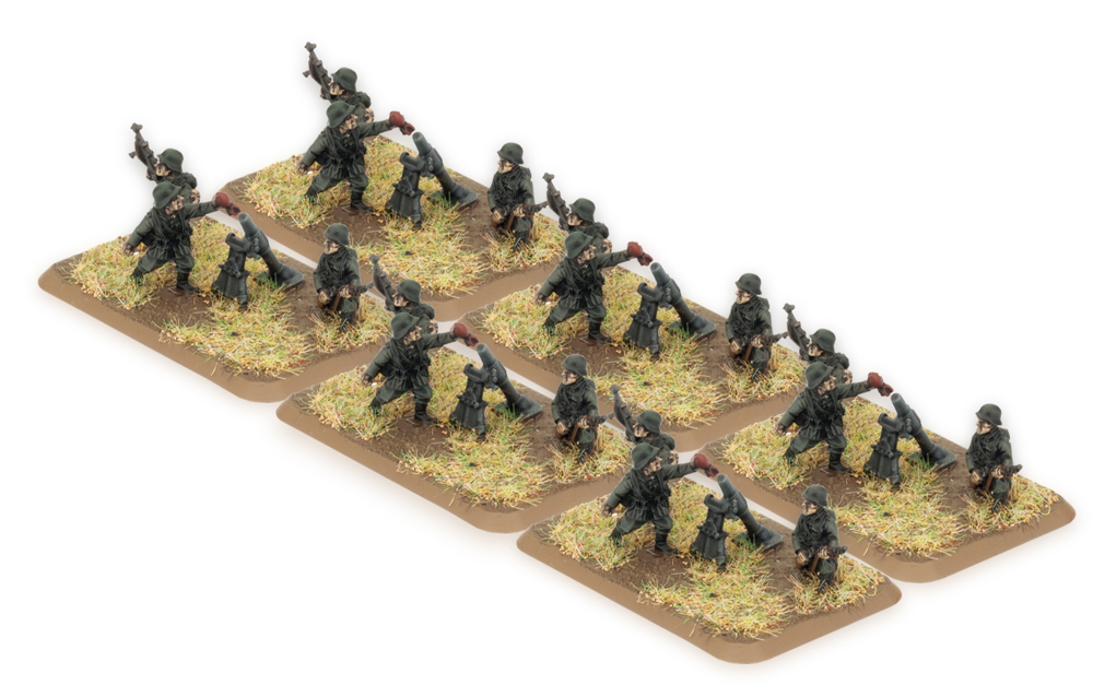 Flames of War WW2: German - 8cm Mortar Platoon