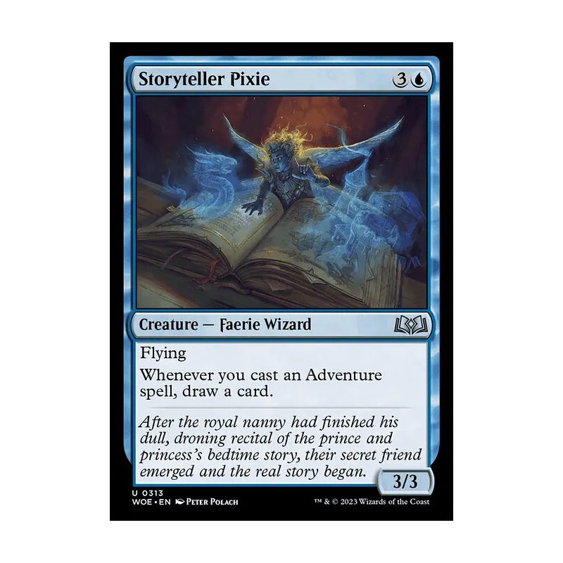 Storyteller Pixie - Wilds of Eldraine (Near Mint)