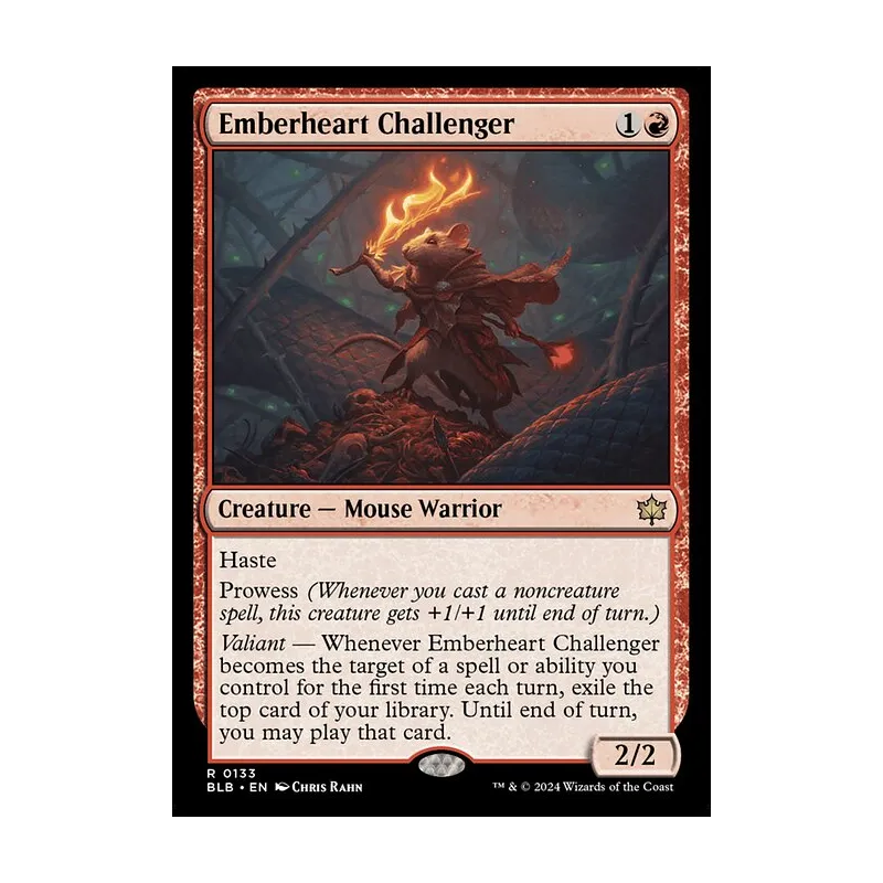 Emberheart Challenger - Bloomburrow (Near Mint)