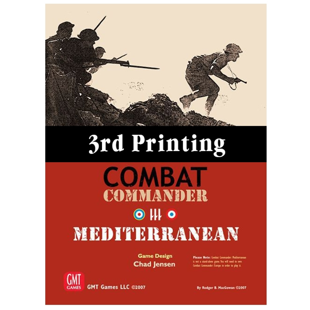 Combat Commander: Mediterranean Expansion (3rd Printing) (Preorder)
