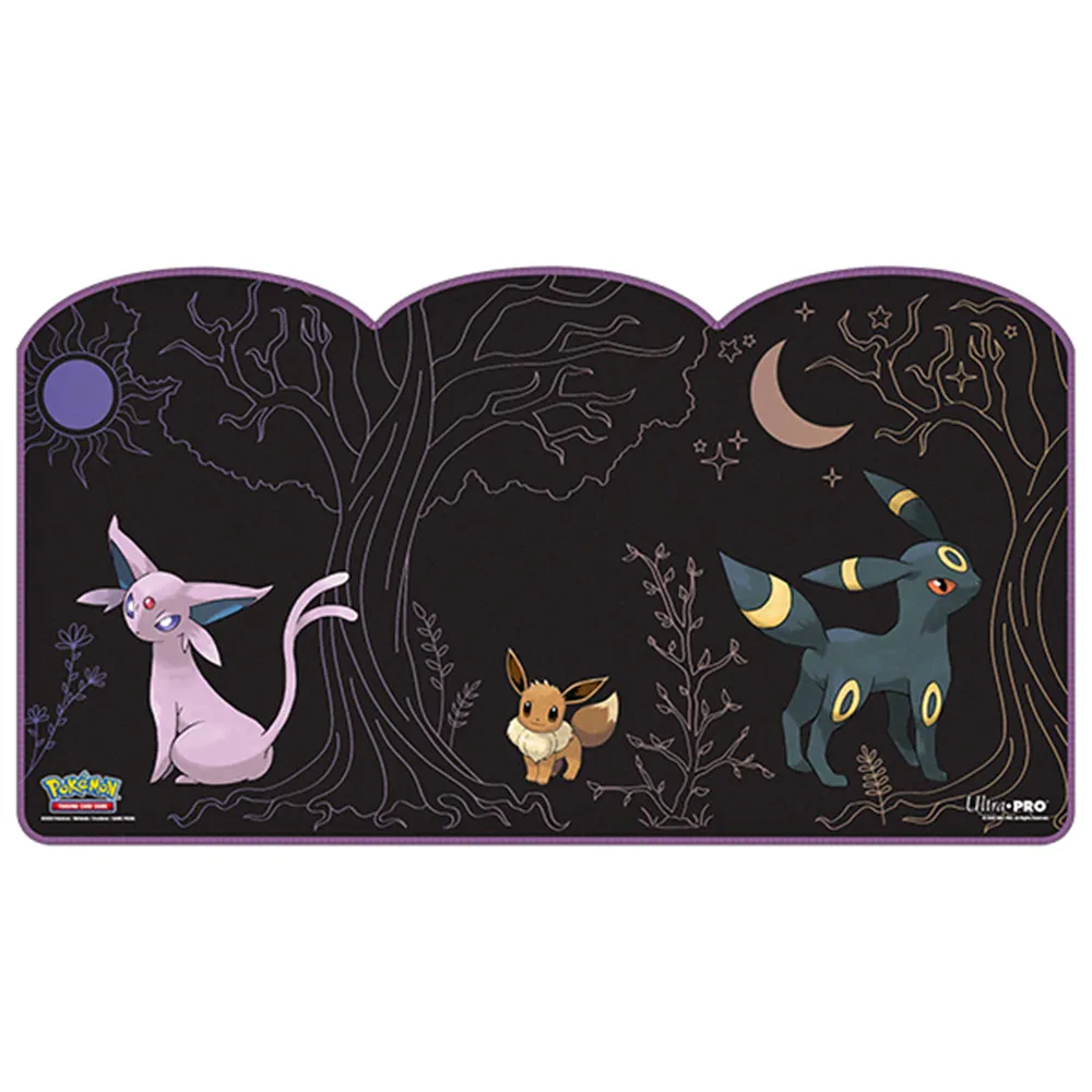 Pokemon Die-Cut Playmat: Eevee, Espeon & Umbreon (Preorder)