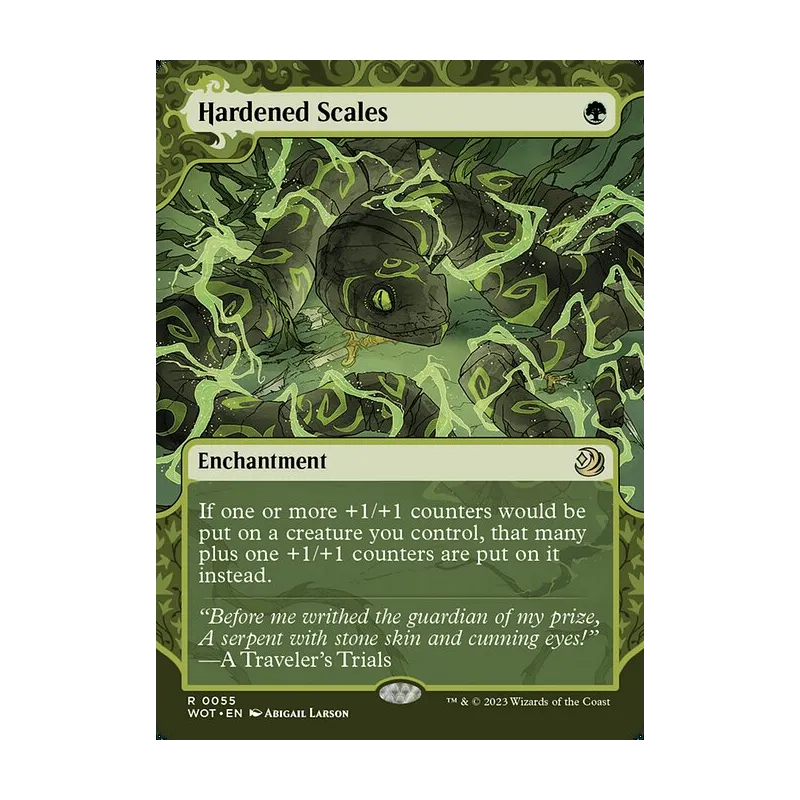 Hardened Scales - Wilds of Eldraine: Enchanting Tales (Near Mint)