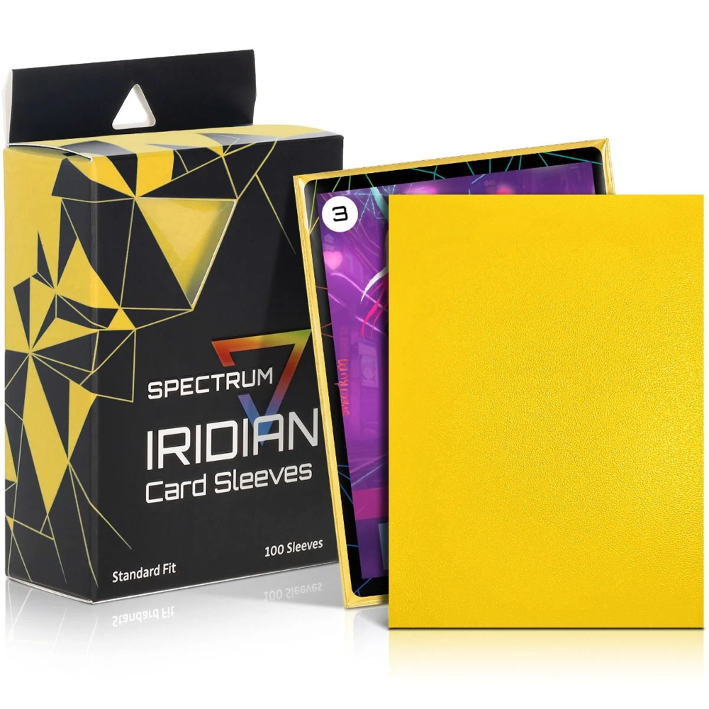 Spectrum: Iridian Matte Sleeves - Yellow (100) (Preorder)