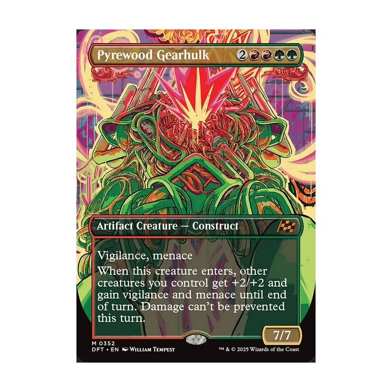 Pyrewood Gearhulk (Borderless) - Aetherdrift (Near Mint)