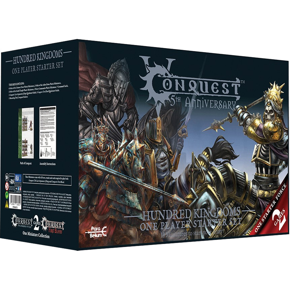 Conquest: Hundred Kingdoms - 5th Anniversary Supercharged Starter Set