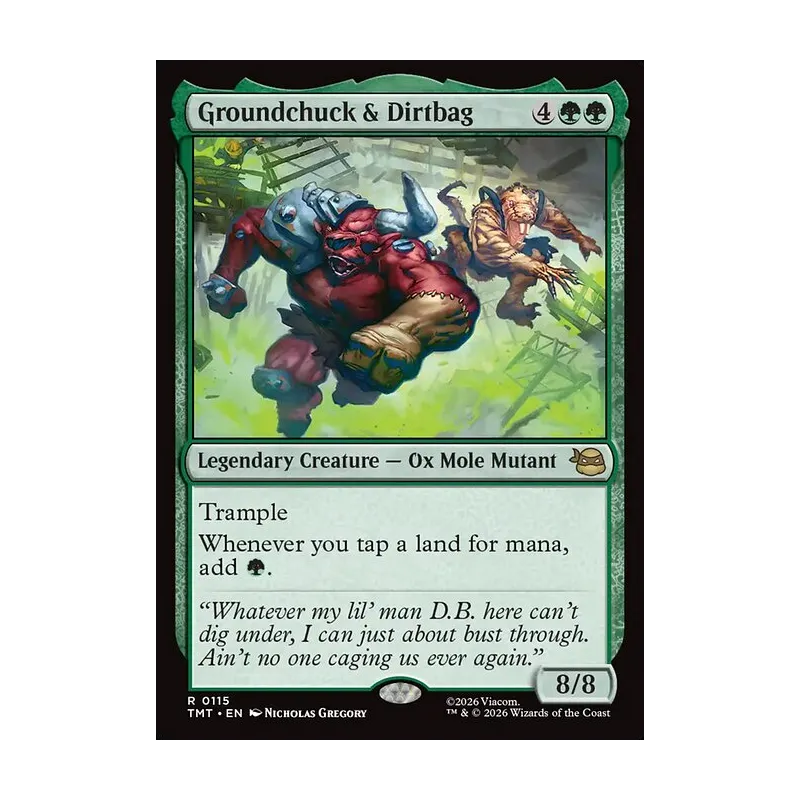 Groundchuck & Dirtbag | Teenage Mutant Ninja Turtles MTG