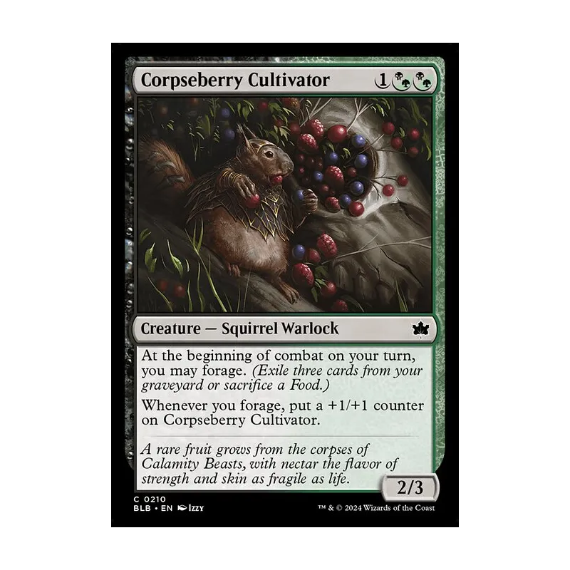 Corpseberry Cultivator - Bloomburrow (Near Mint)
